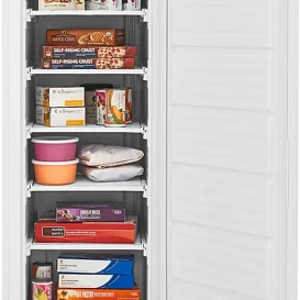                                                              							WHITE 6' UPRIGHT FREEZER
                                                            						 