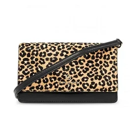                                                              							LEOPARD PRINT JET SET SMALL CROSSBO...
                                                            						 