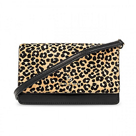 LEOPARD PRINT JET SET SMALL CROSSBODY