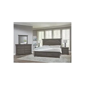                                                              							5PC QN MASION NATURAL BEDROOM SET
                                                            						 