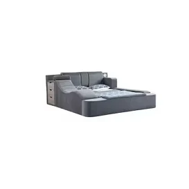                                                              							5PC GREY SMART BED
                                                            						 