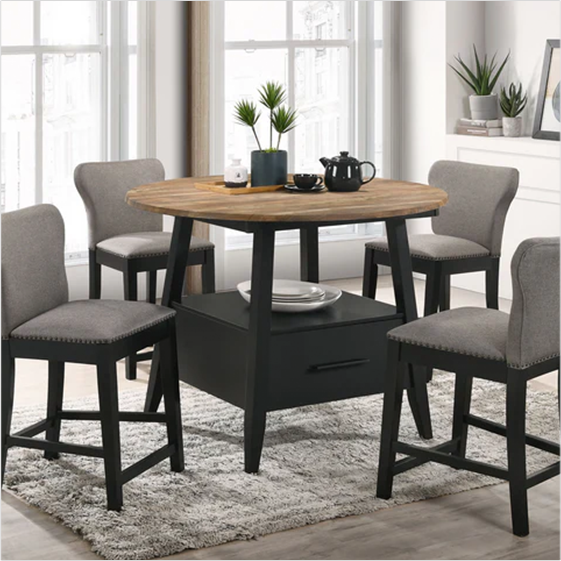 Coaster Yukon 5 PC Table & Chairs