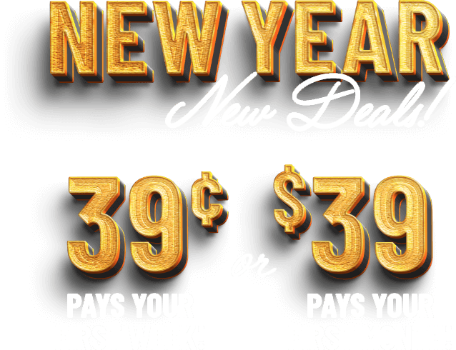 New Year New Deals!